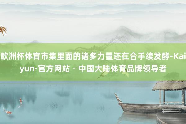 欧洲杯体育市集里面的诸多力量还在合手续发酵-Kaiyun·官方网站 - 中国大陆体育品牌领导者