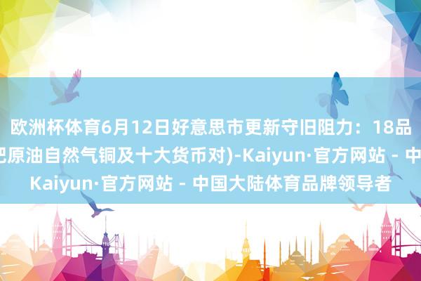 欧洲杯体育6月12日好意思市更新守旧阻力:18品种守旧阻力(金银铂钯原油自然气铜及十大货币对)-Kaiyun·官方网站 - 中国大陆体育品牌领导者
